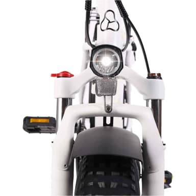 Vester  - Fällbar Fat Tyre Elcykel 48V 14Ah - Heron Vit