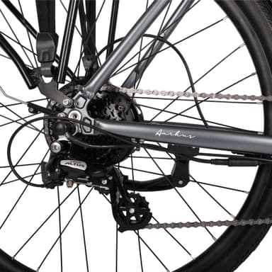 Aarhus  - Urban Elcykel med 48V 14Ah Batteri - Grafitgrå