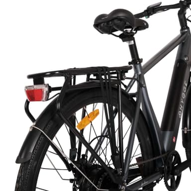 Aarhus  - Urban Elcykel med 48V 14Ah Batteri - Grafitgrå
