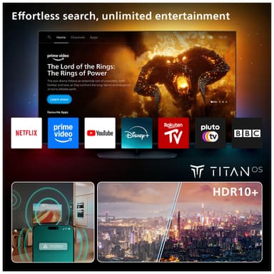 Philips 55” PUS7800 4K QLED Smart TV (2023)