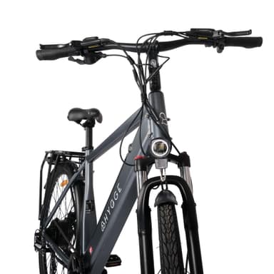 Aarhus  - Urban Elcykel med 48V 14Ah Batteri - Grafitgrå