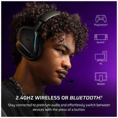 Corsair Void v2 trådlöst gamingheadset (kol)