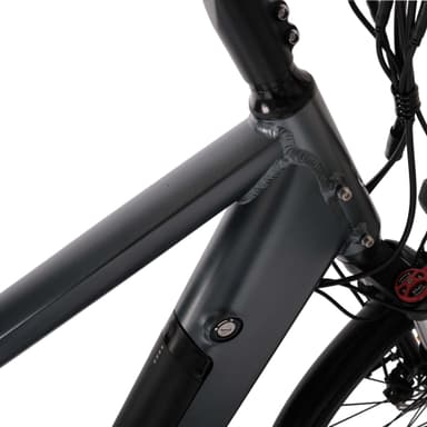 Aarhus  - Urban Elcykel med 48V 14Ah Batteri - Grafitgrå