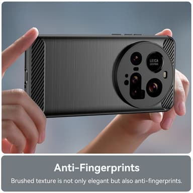 SKALO Xiaomi 15 Ultra 5G Armor Carbon Skal - Svart