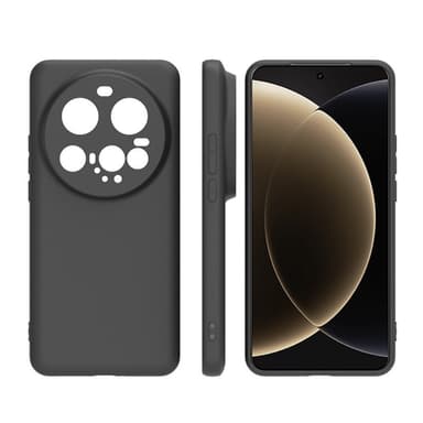 SKALO Xiaomi 15 Ultra 5G Mattsvart Ultratunn TPU Skal - Svart