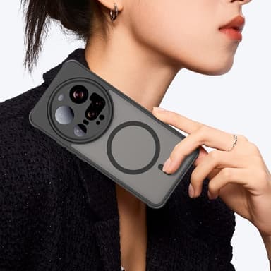 SKALO Xiaomi 15 Ultra 5G Matt Hybrid Skal - Svart