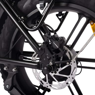 Vester  - Fällbar Fat Tyre Elcykel 48V 14Ah - Onyx Svart