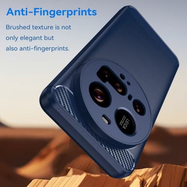 SKALO Xiaomi 15 Ultra 5G Armor Carbon Skal - Blå