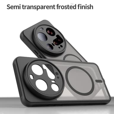 SKALO Xiaomi 15 Ultra 5G Matt Hybrid Skal - Svart