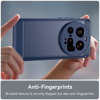 SKALO Xiaomi 15 Ultra 5G Armor Carbon Skal - Blå