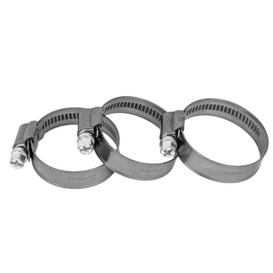 Set med 50 produkter. Rostfri zebra slangklämma BRADAS 25-40mm