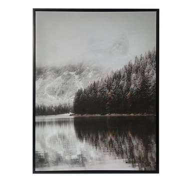 Väggkonst WALLY 60x80cm, snölandskap