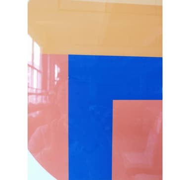 Väggkonst WALLY 80x120cm, abstrakt dag, akryl