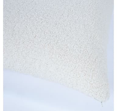 Kudde LARRY 65x65cm, naturvit