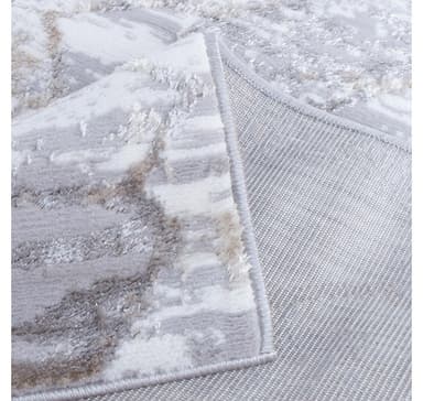 Matta SALAMANCA-3, 160x230cm, silver/vit
