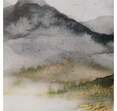 Väggkonst WALLY 60x80cm, berg 2