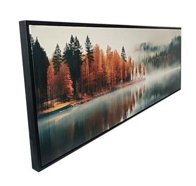 Väggkonst WALLY 50x140cm, höst och dimma