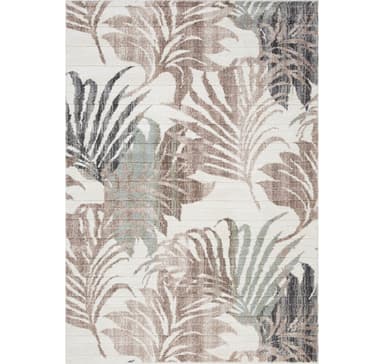 Matta KIGALI-1, 133x190cm, beige/brun blad