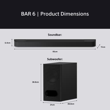 Sony Bravia Theatre Bar 6E 3.1.2ch soundbar