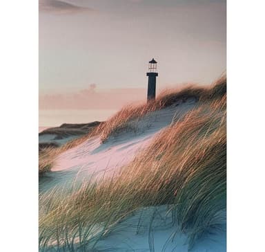 Väggkonst WALLY 50x140cm, fyr