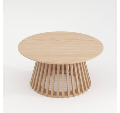 Soffbord MILANI D50xH50cm, ek