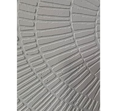 Väggkonst WALLY 60x80cm, abstrakt vit