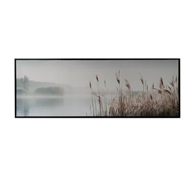 Väggkonst WALLY 50x140cm, rusar vid sjön