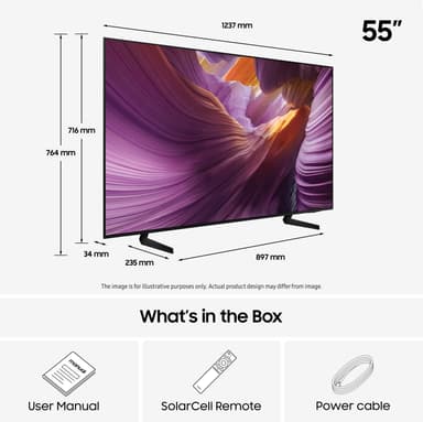 Samsung 55" S85F 4K OLED Smart TV (2025)