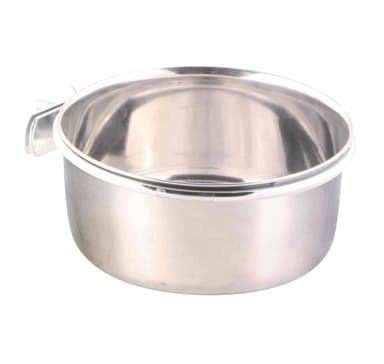 Rostfri skål med skruvfäste, 600 ml/ø 12 cm