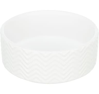 Skål, keramik, 1,6 l/ø 20 cm, vit