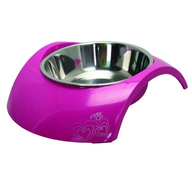 Skål 2-i-1 Liten 160 ml Luna, Rosa