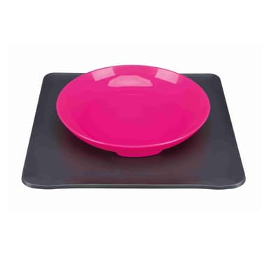 Yummynator, halkfritt skålsystem, 24 × 24 cm, rosa/grå, Trixie