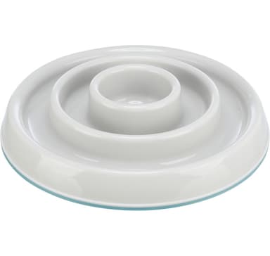 Slow matningsskål, plast/tpr, 0,45 l/ø 23 cm, grå, Trixie