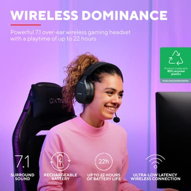 Trust GXT491 Fayzo trådlöst gamingheadset