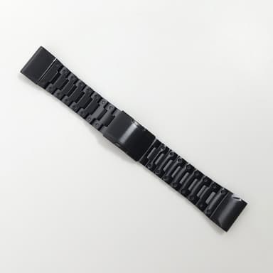 Titanium Klockarmband för Garmin klockor Svart 26 mm