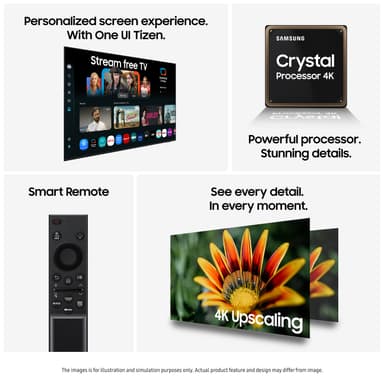 Samsung 55" U8095F 4K smart TV (2025)