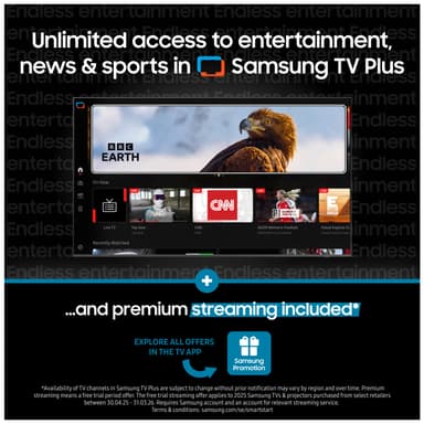 Samsung 55" U8095F 4K smart TV (2025)
