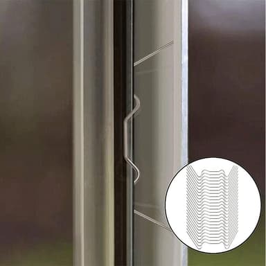 25-pack Fästklämmor för Växthusglas S