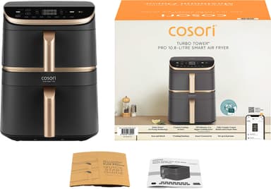 Cosori Turbo Tower Pro airfryer KAAPAFCSSEU0246Y (svart)