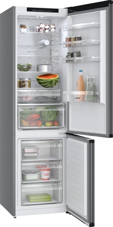 Bosch Serie 4 Kyl/Frys KGN39OCAF (gråsvart)