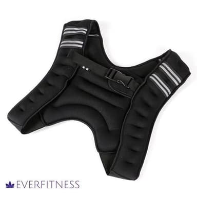 Viktväst 5 kg med lycra och stålkulor