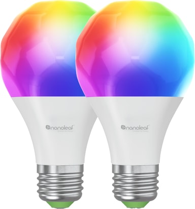 Nanoleaf Essential RGB smart LED-lampa 9W E27 (2-pack)