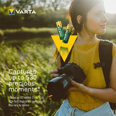 Varta Power 2600mAh AA batteri (4 st)