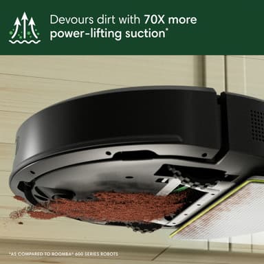iRobot Roomba Combo 105 robotdammsugare Y311040 (svart)