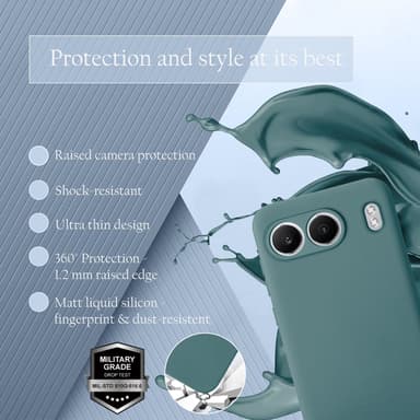 OnePlus Nord 4 Skal Fodral Case Cover (grön)