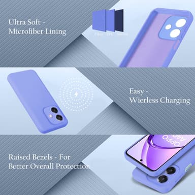 Oppo A40 Skal Fodral Case Cover (lila)