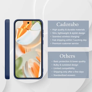 Google Pixel 9 PRO Skal Fodral Case Cover (blå)