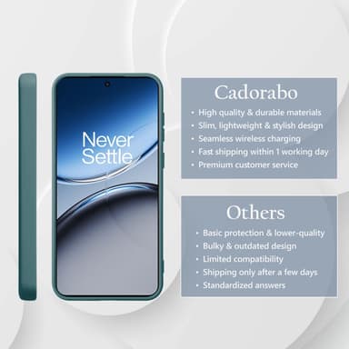 OnePlus Nord 4 Skal Fodral Case Cover (grön)