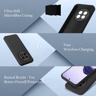 Realme 13 PRO 5G Skal Fodral Case Cover (svart)