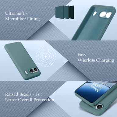 OnePlus Nord 4 Skal Fodral Case Cover (grön)